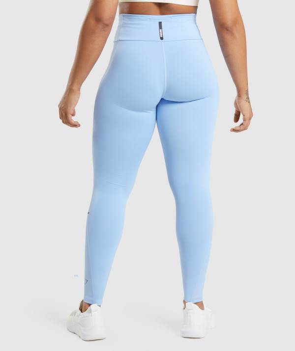 Damske Legíny Gymshark Speed Siva Modre | IQ6458107